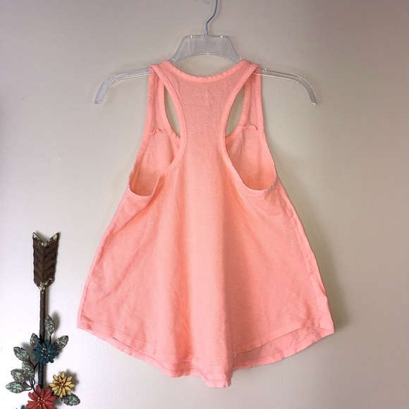Xhilaration Coral Racerback Flare Tank Size XS EUC - Picture 2 of 3